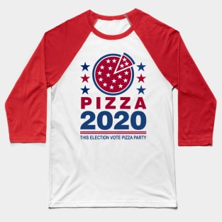 Vote Pizza in 2020 Baseball T-Shirt